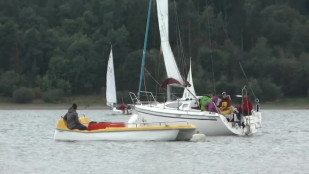 Burčáková regata na Slezské Hartě uzavřela sezónu