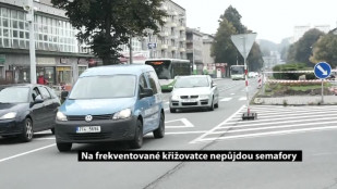 Na frekventované křižovatce nepůjdou semafory