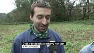 Útěk v řetězech a rockový koncert se vydařil