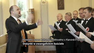 Dożynki w ewangelickim kościele - Dožínky v evangelickém kostele