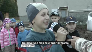 Dolní Datyně mají nový sportovní areál