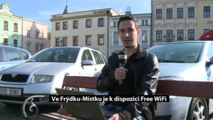 Ve Frýdku-Místku je k dispozici Free WiFi