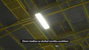 Zimní stadion se dočkal nového osvětlení