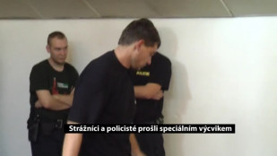 Strážníci a policisté prošli speciálním výcvikem