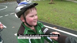 Žáci ZŠ z F-M se učili dopravní výchově