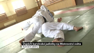 Judistka TJ Baník Karviná Inna Indráková skončila na Mistrovství světa stříbná