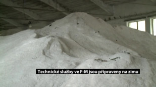 Technické služby ve F-M jsou připraveny na zimu