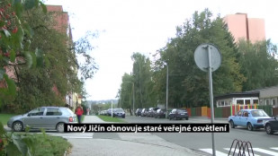 Nový Jičín obnovuje staré veřejné osvětlení