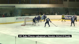 HC Zubr Přerov vybojoval v Novém Jičíně tři body