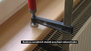 Budova sociálních služeb prochází rekonstrukcí