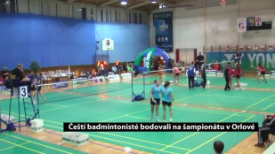 Čeští badmintonisté bodovali na šampionátu v Orlové