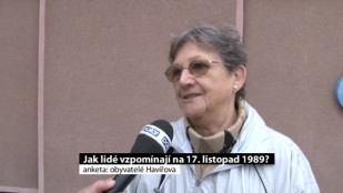 Anketa: Jak lidé vzpomínají na 17. listopad 1989?