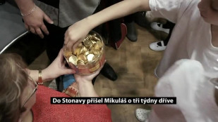 Do Stonavy přišel Mikuláš o tři týdny dříve