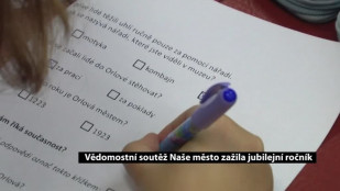 Vědomostní soutěž Naše město zažila jubilejní ročník