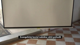 Evangelický kostel nabídne větší pohodlí