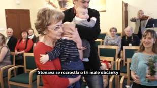 Stonava se rozrostla o tři malé občánky