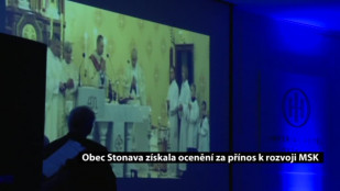 Obec Stonava získala ocenění za přínos k rozvoji MSK