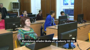 Mendelova střední škola učí studenty 3D tisk