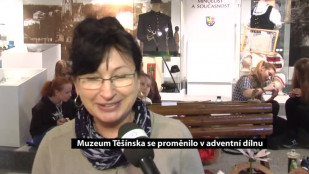 Muzeum Těšínska se proměnilo v adventní dílnu