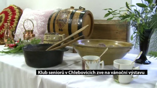 Klub seniorů v Chlebovicích zve na vánoční výstavu