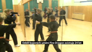 Oddíl bojových umění Fire Dragon existuje 24 let