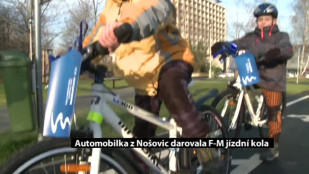 Automobilka z Nošovic darovala F-M jízdní kola