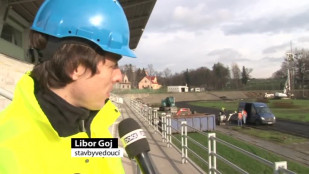 V Karviné rekonstruují městský fotbalový stadion