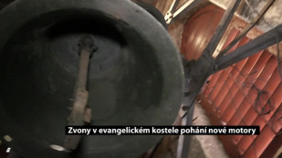 Zvony v evangelickém kostele pohání nový motor