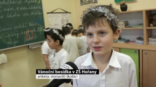 Vánoční besídka v ZŠ Hořany