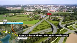 Situace kolem obchvatu města F-M s stále vyvíjí