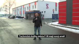 Technické služby města F-M mají nový areál