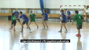 Liga miniházené v NJ úspěšně pokračuje