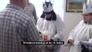 Tři králové koledují až do 14. ledna