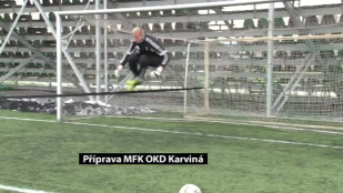 Příprava fotbalistů MFK OKD Karviná na jarní část FNL