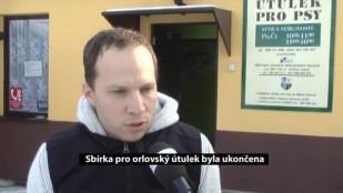 Peněžní sbírka pro útulek byla ukončena