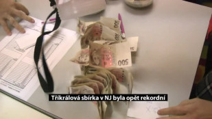 Tříkrálová sbírka v NJ byla opět rekordní