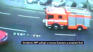 Strážníci MP usilují o novou kameru a značení kol