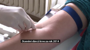 Ocenění dárců krve za rok 2014