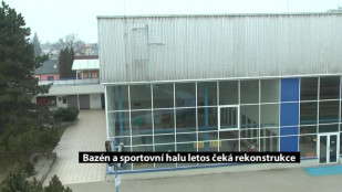 Bazén a sportovní halu letos čeká rekonstrukce