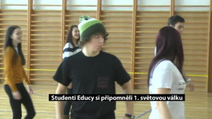 Studenti Educy si připomněli 1. světovou válku