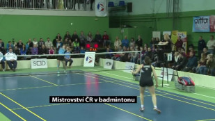 Karvinští diváci podpořili finalisty MČR v badmintonu