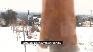 Instalace pachových ohradníků v Karviné