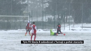 Tým FK Slavia B zabodoval v Turnaji o pohár starosty