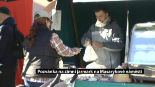 Pozvánka na zimní jarmark na Masarykově náměstí