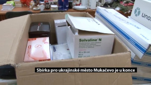 Sbírka ADRY pro ukrajinské město Mukačevo je ukončena