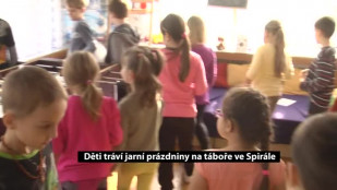 Děti tráví jarní prázdniny na táboře ve Spirále