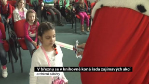 V březnu se v knihovně koná řada zajímavých akcí