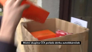 Místní skupina ČČK pořádá sbírku autolékárniček