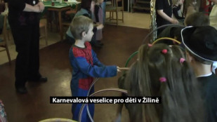 Karnevalová veselice pro děti v Žilině