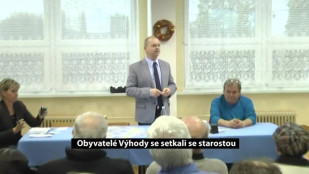 Obyvatelé Výhody se setkali se starostou